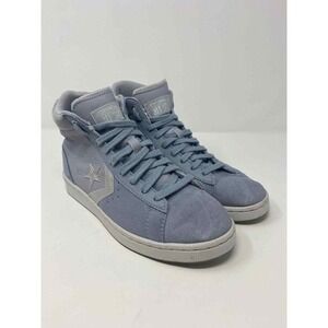 Converse Pro‎ Leather Paris Heart of The City Blue Hi Shoes Mens Sz 5.5 Womens 7
